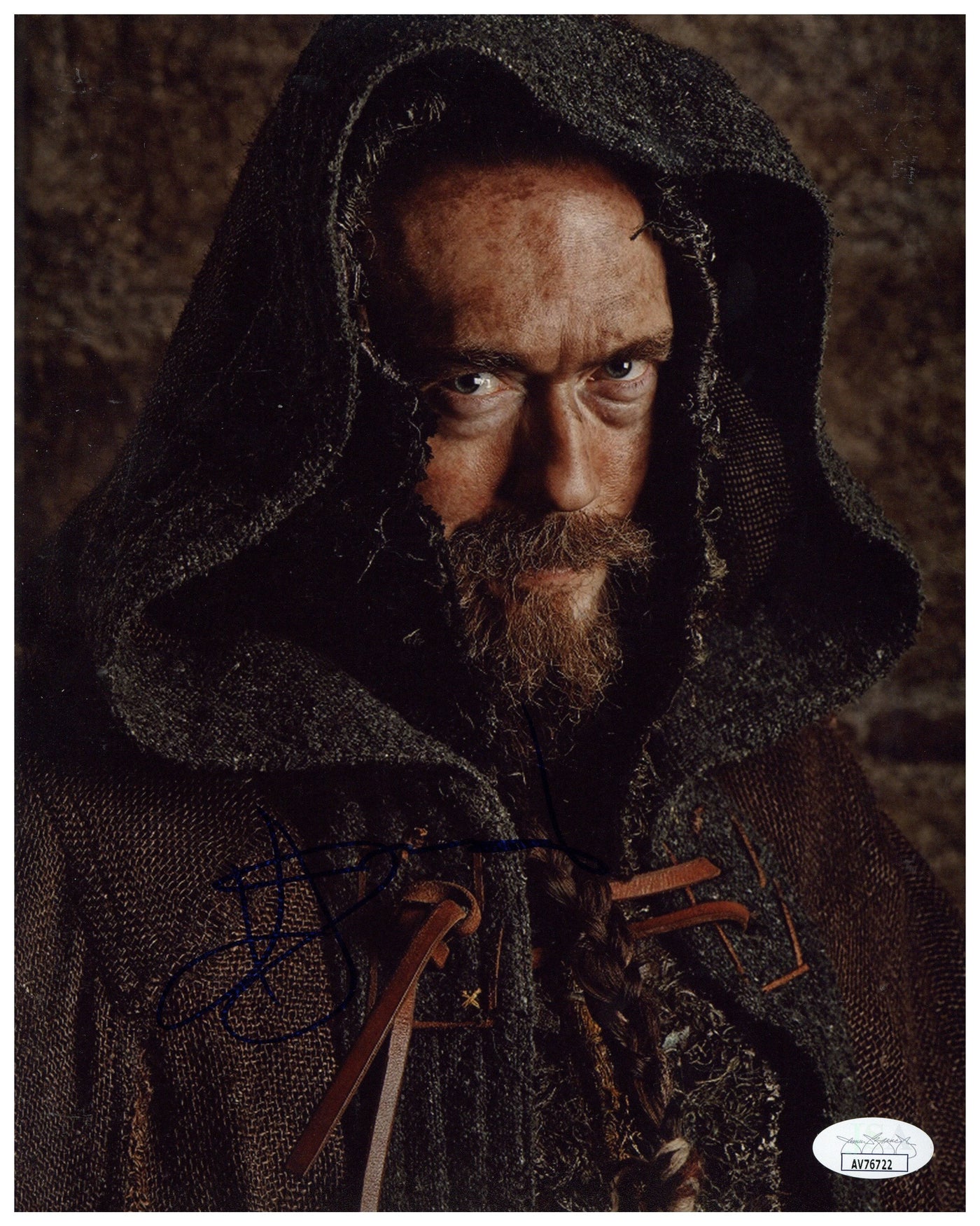 George Blagden Signed 8x10 Photo Vikings Autographed JSA COA