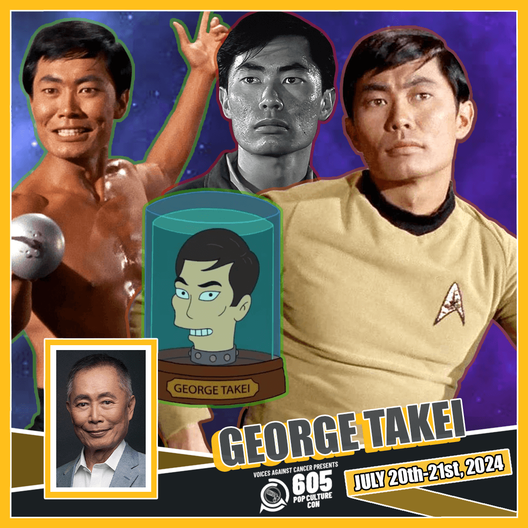 George Takei Official Autograph Mail-In Service - Voices Against Cancer 605 Con 2024