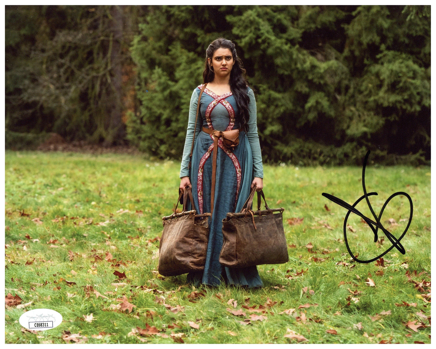 Geraldine Viswanathan Signed 8x10 Photo Miracle Workers Autographed JSA COA 2