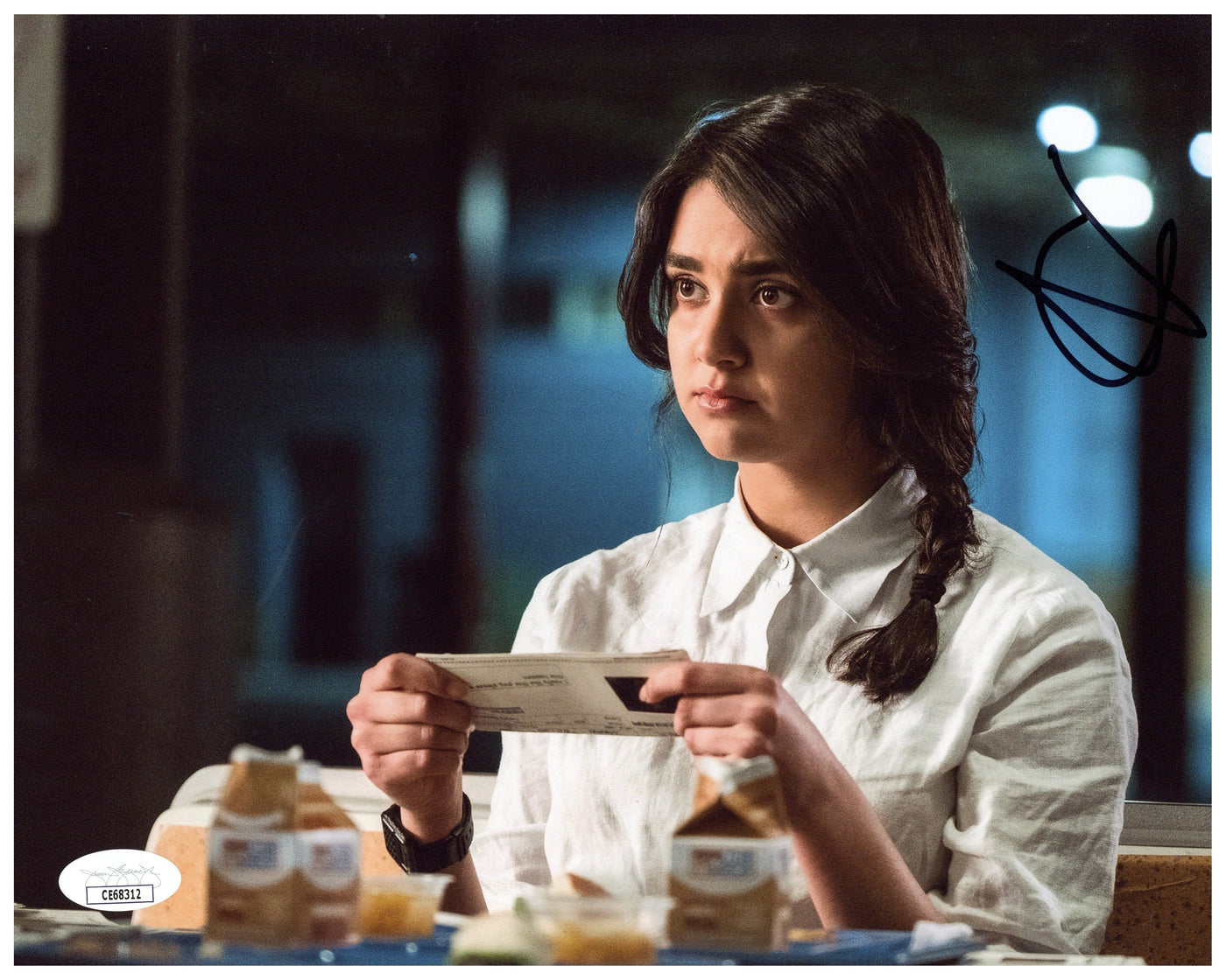 Geraldine Viswanathan Signed 8x10 Photo Miracle Workers Autographed JSA COA 3