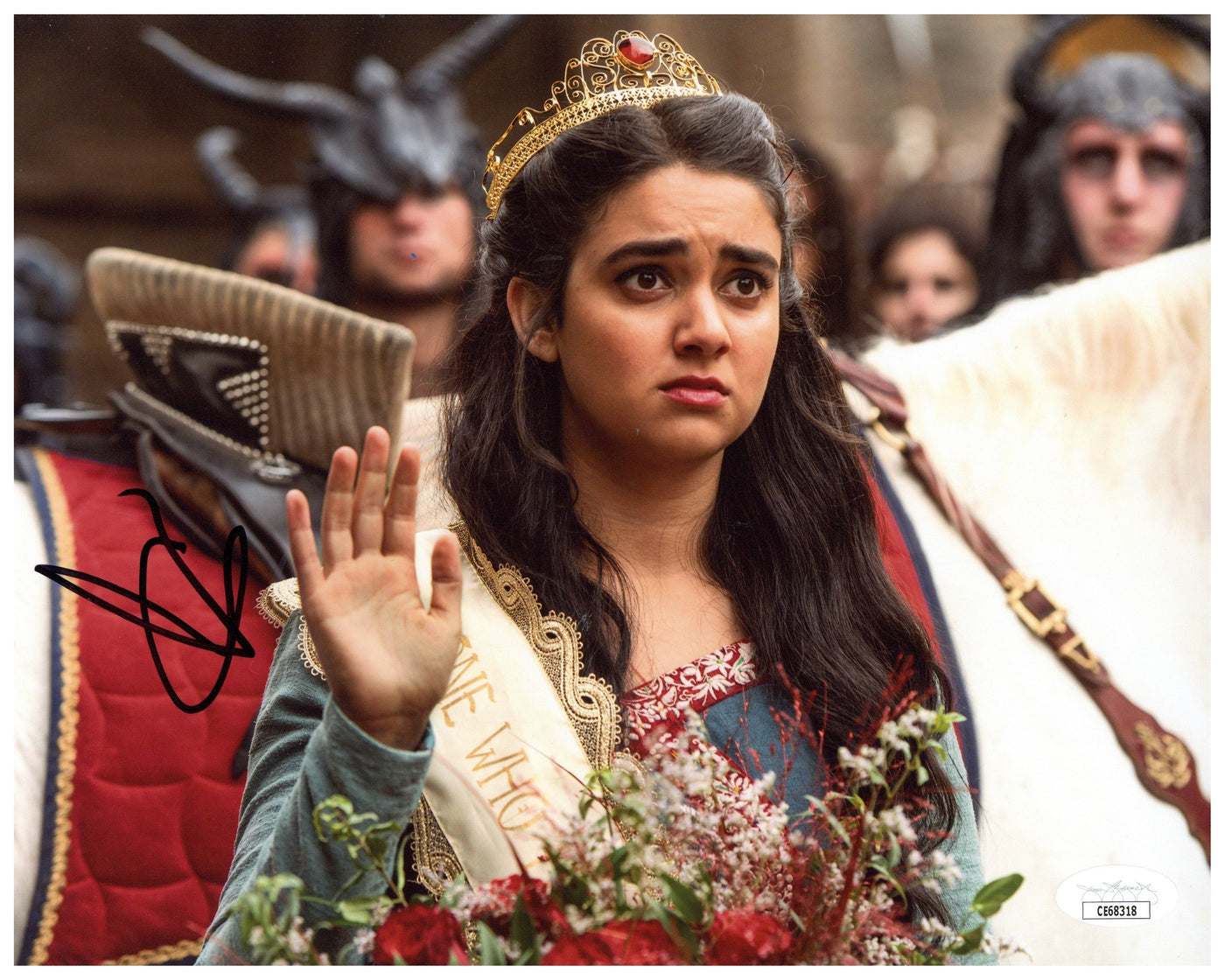 Geraldine Viswanathan Signed 8x10 Photo Miracle Workers Autographed JSA COA