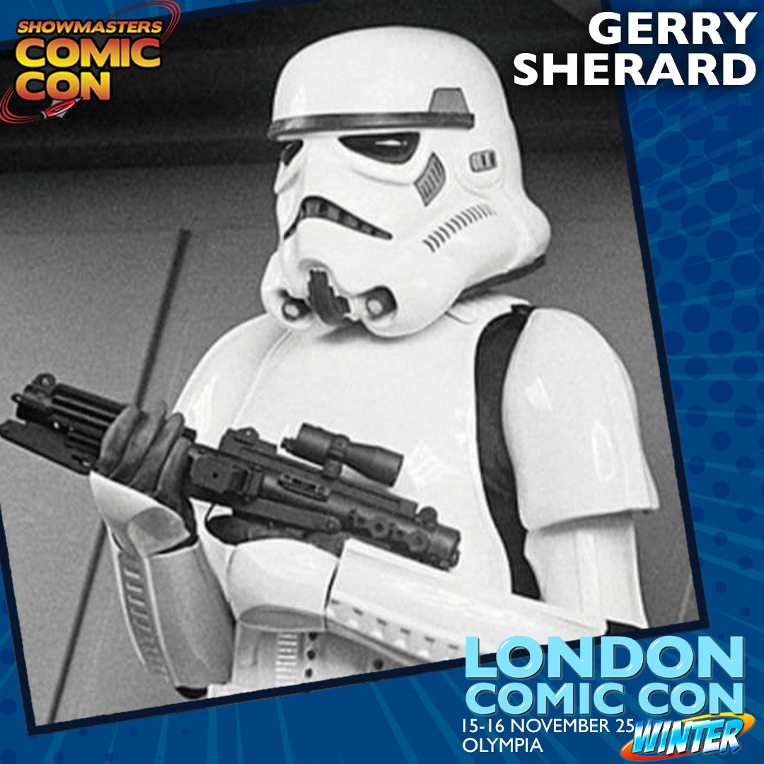 Gerry Sherard Official Autograph Mail-In Service - London Comic Con Winter 2025