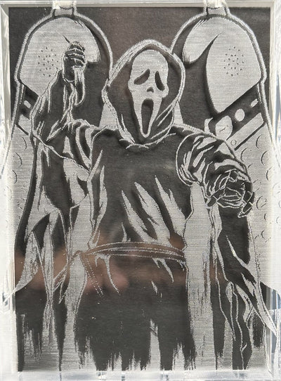 GhostFace Scream Inspired Custom PopShield Armor 4" Funko POP Protector Horror