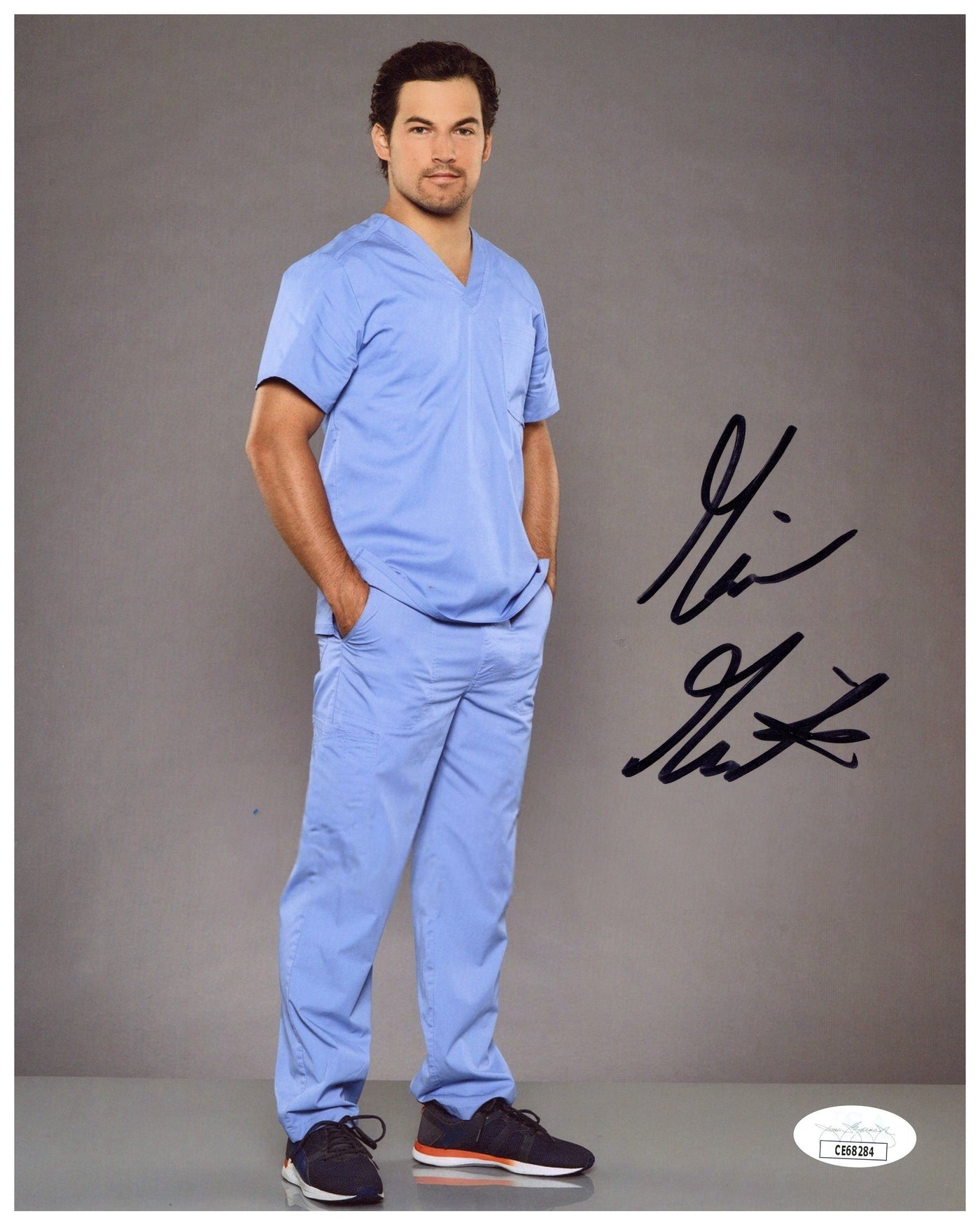 Giacomo Gianniotti Signed 8x10 Photo Grey’s Anatomy Autographed JSA COA 2