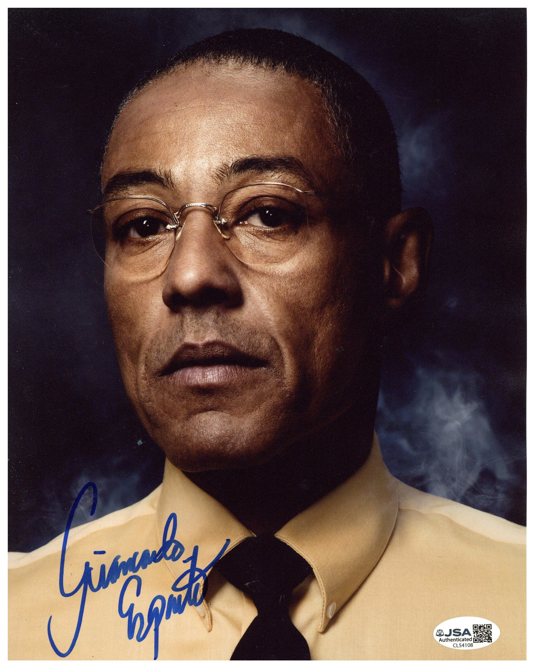 Giancarlo Esposito サイン入りカード 2/4 Giancarlo Esposito Signed 8x10 Photo Breaking Bad Autographed JSA