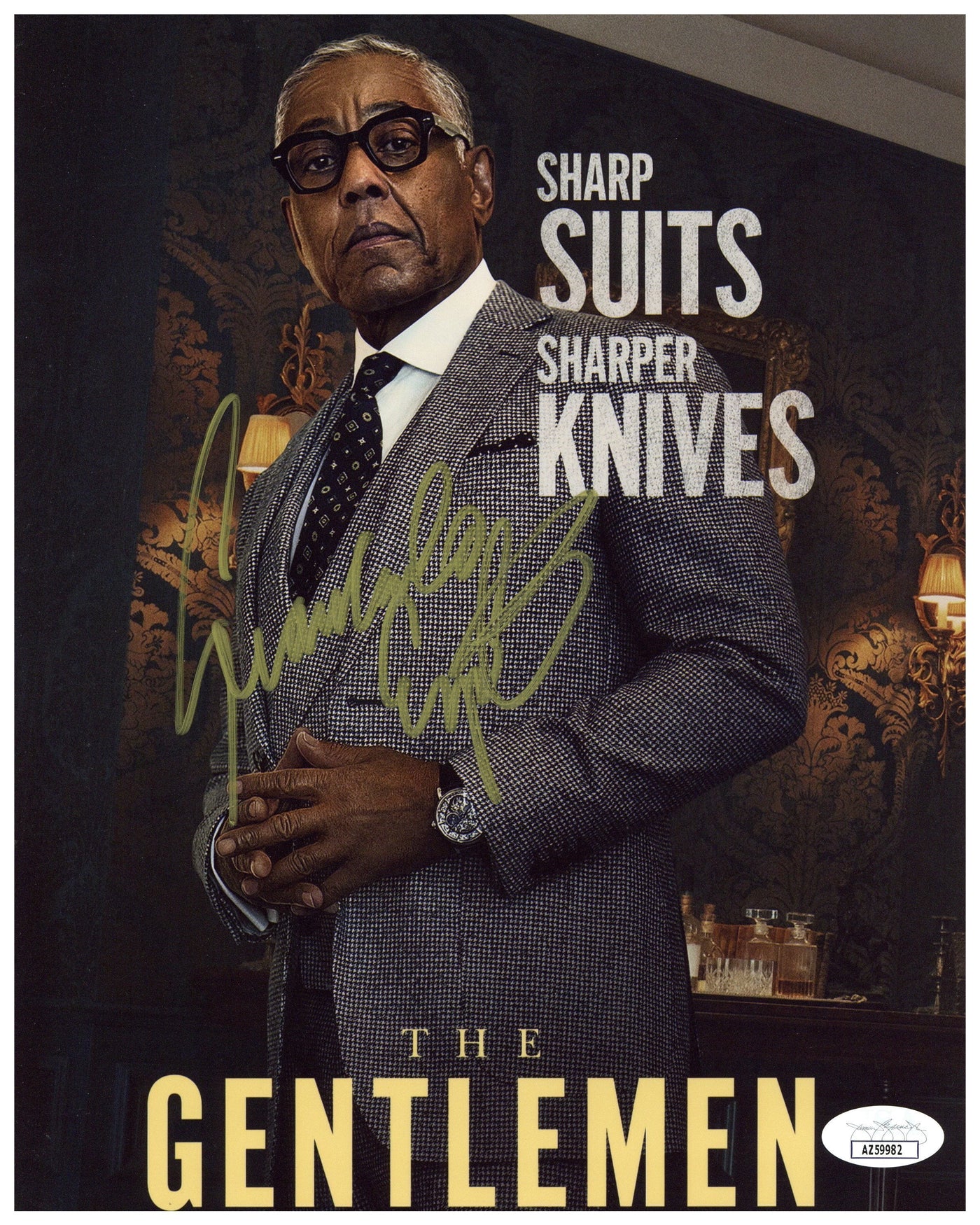 Giancarlo Esposito Signed 8x10 Photo The Gentlemen Autographed JSA COA