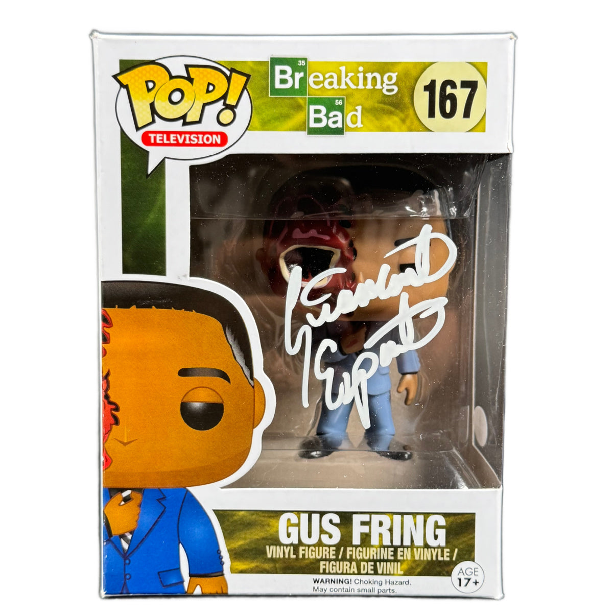 Giancarlo Esposito Signed Funko POP Breaking Bad Gus Fring Autographed JSA COA