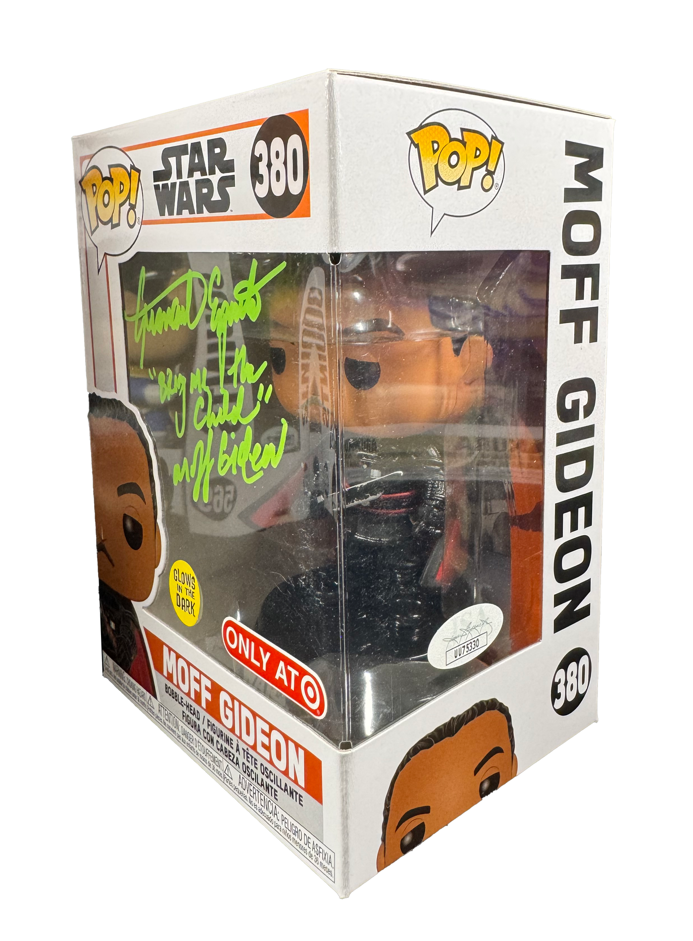 Giancarlo Esposito Signed Funko Pop Star Wars Moff Gideon Autographed JSA COA Target
