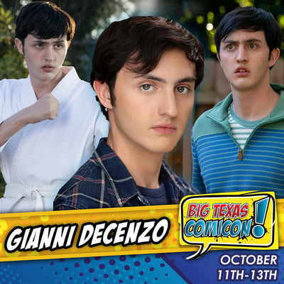 Gianni Decenzo Official Autograph Mail-In Service - Big Texas Comicon 2024