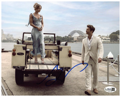 Glen Powell Signed 8x10 Photo Anyone But You Autographed JSA COA