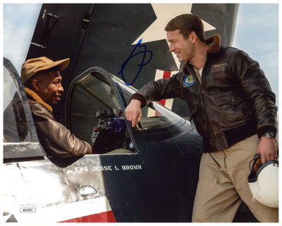 Glen Powell Signed 8x10 Photo Devotion Autographed JSA COA