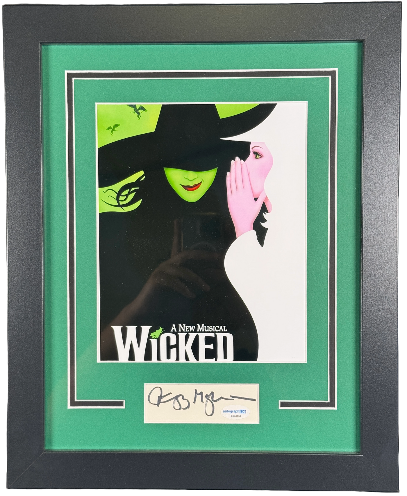 Gregory Maguire Signed 11x14 Framed Photo Wicked Broadway Autographed ACOA 4