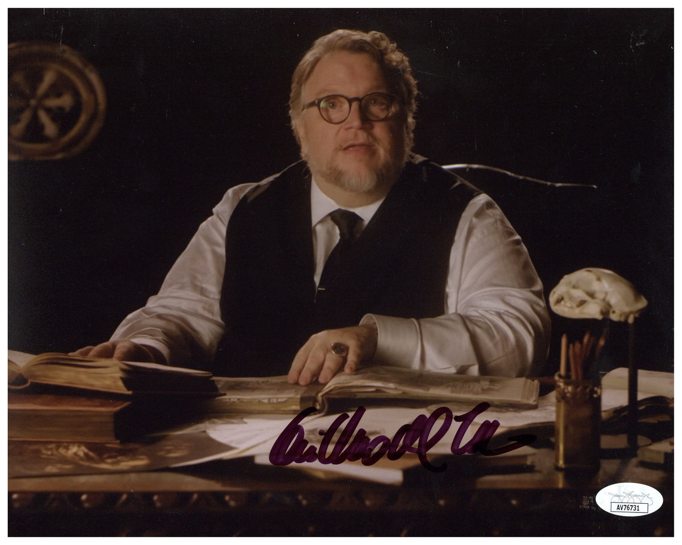 Guillermo del Toro Signed 8x10 Photo Director Autographed JSA COA