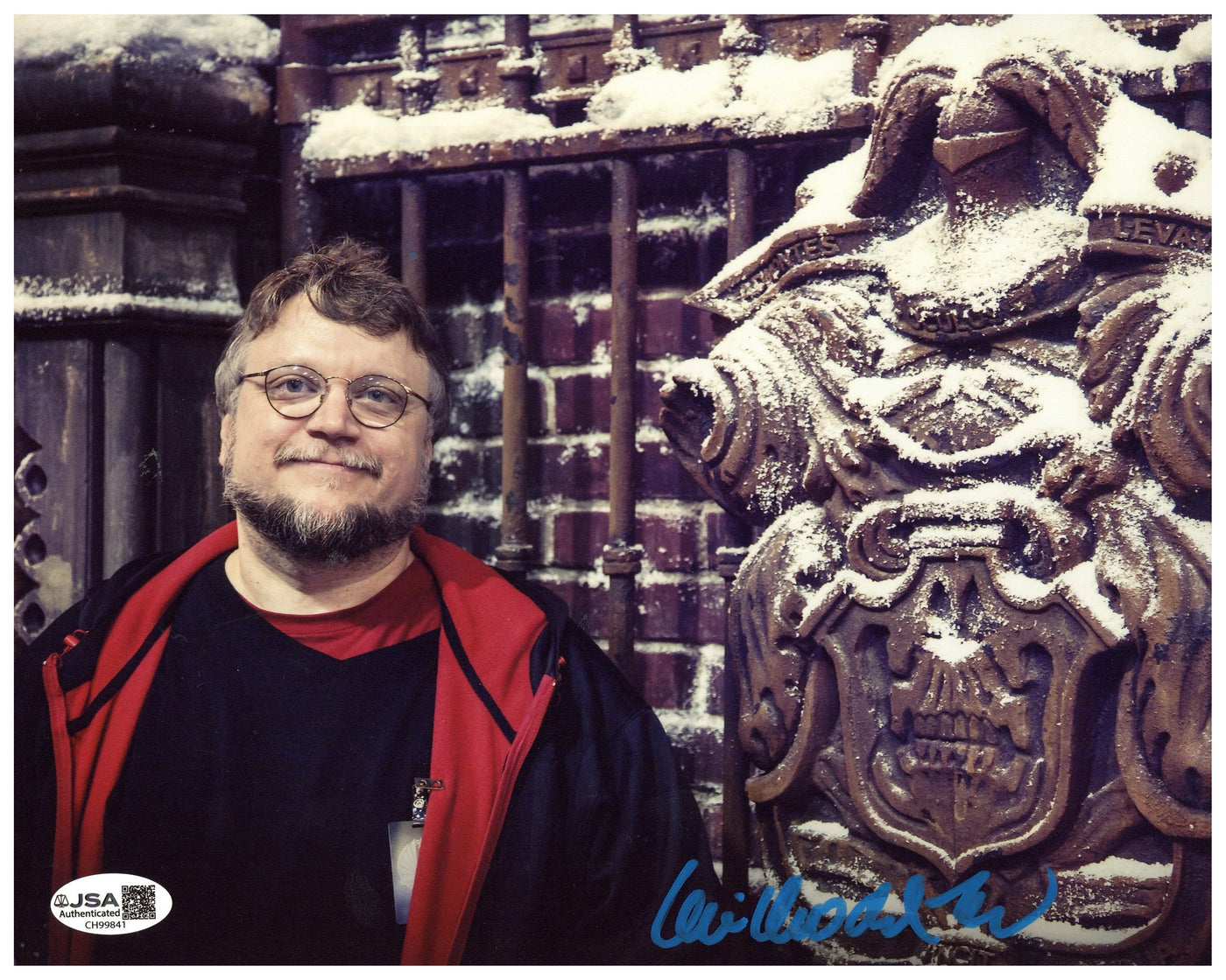 Guillermo del Toro Signed 8x10 Photo Director Crimson Peak Autographed JSA COA