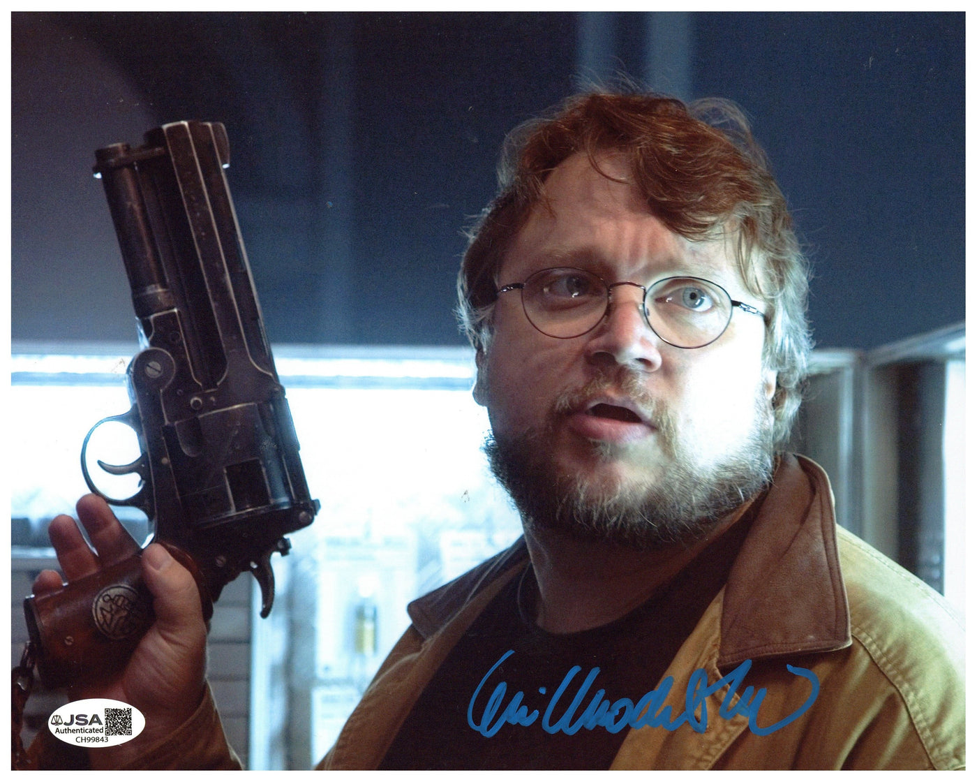 Guillermo del Toro Signed 8x10 Photo Director Hellboy Autographed JSA COA