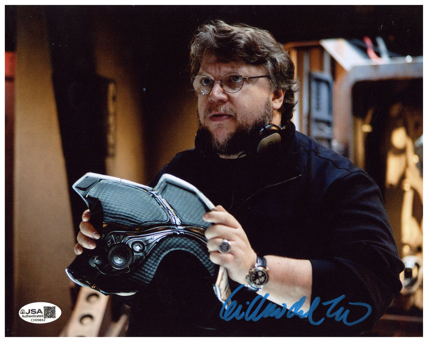 Guillermo del Toro Signed 8x10 Photo Director Pacific Rim Autographed JSA COA