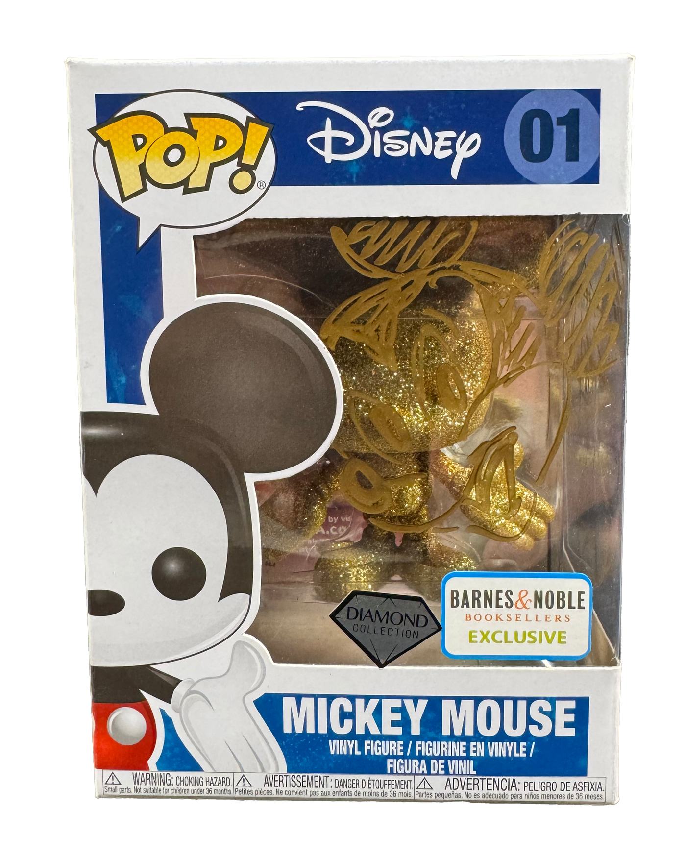Guy Gilchrist Sketched & Signed Funko Pop Mickey Mouse JSA COA