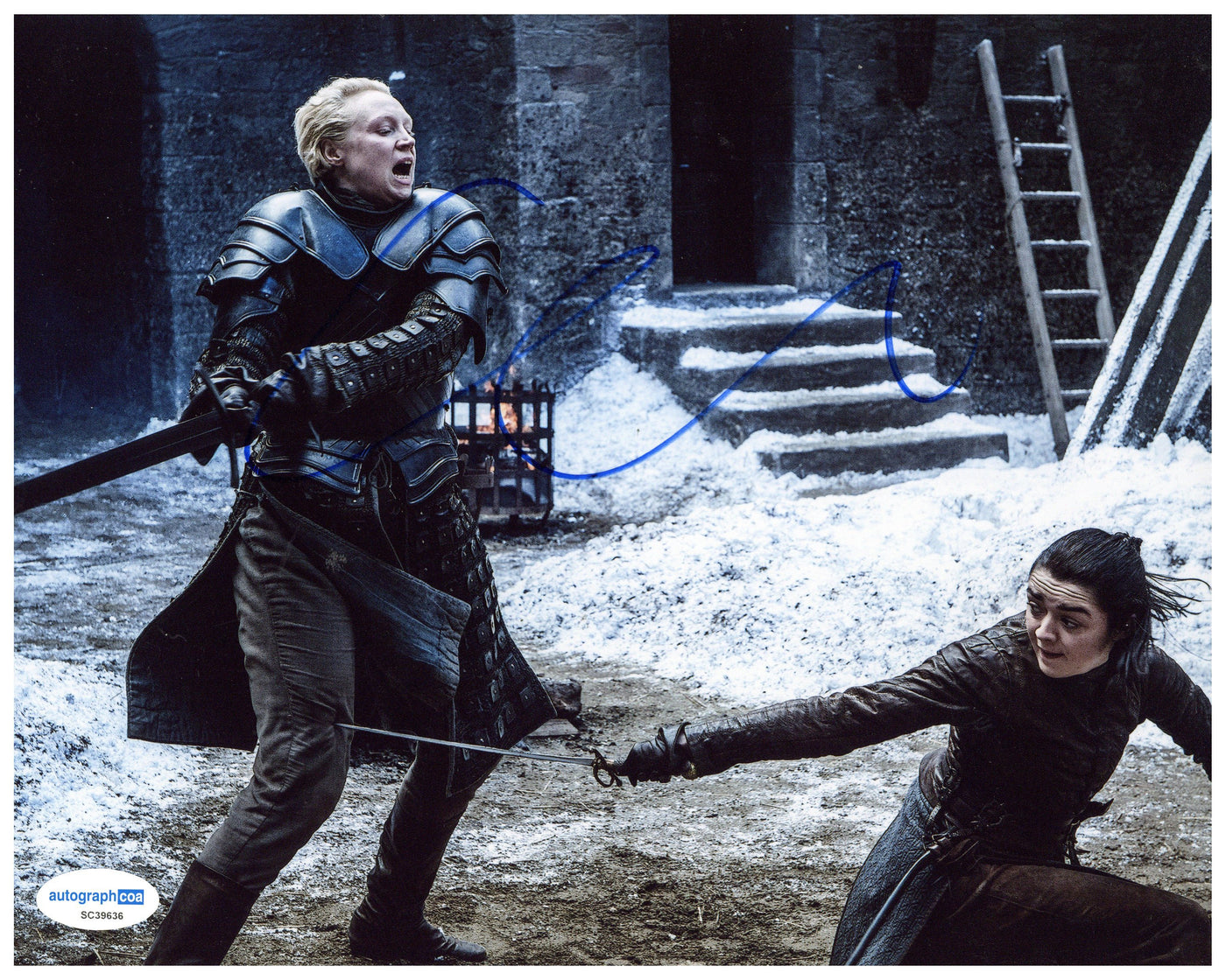 Gwendoline Christie Signed 8x10 Photo Game of Thrones Autographed ACOA 2