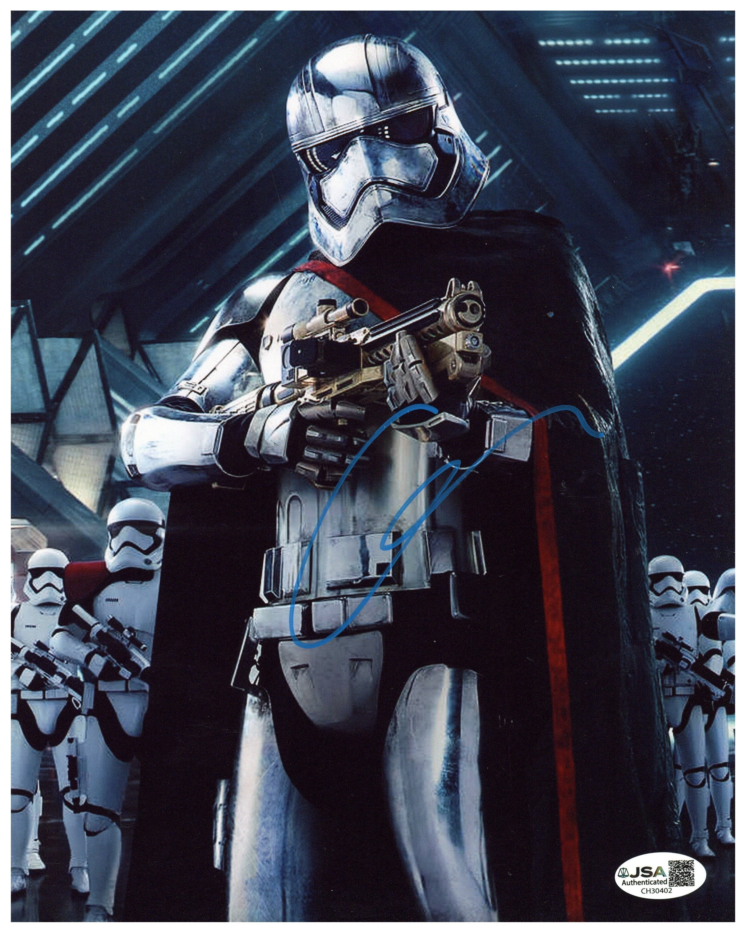 Gwendoline Christie Signed 8x10 Photo Star Wars Autographed JSA COA 2