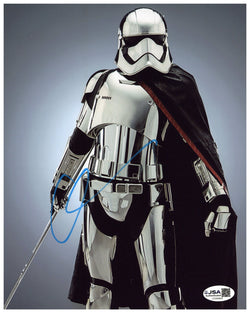 Image of Gwendoline Christie Signed 8x10 Photo Star Wars Autographed JSA COA