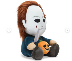 Image of HALLOWEEN MICHAEL MYERS HUGME 16 INCH SHAKE ACTION PLUSH