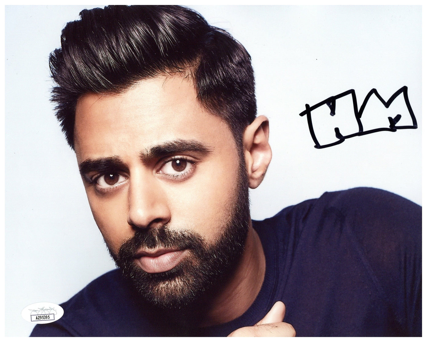 HASAN MINHAJ Signed 8x10 Photo COMEDIAN Autographed JSA COA