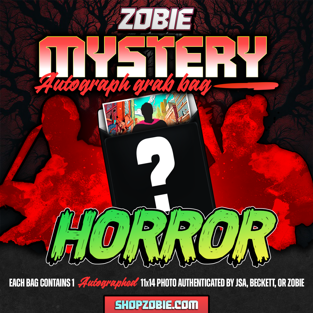 Zobie Mystery Autograph Grab Bag - 11x14 Photo