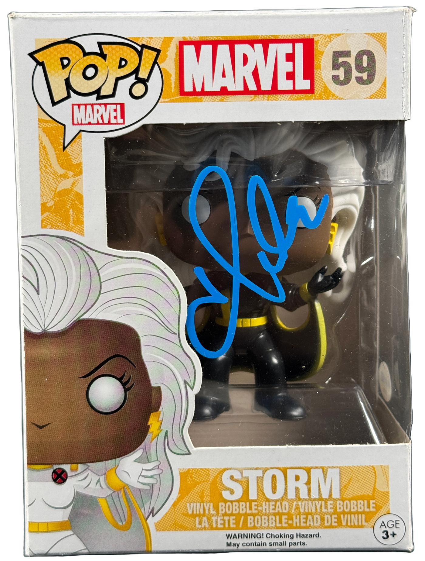 Halle Berry Signed Funko Pop Marvel Storm Autographed ACOA COA