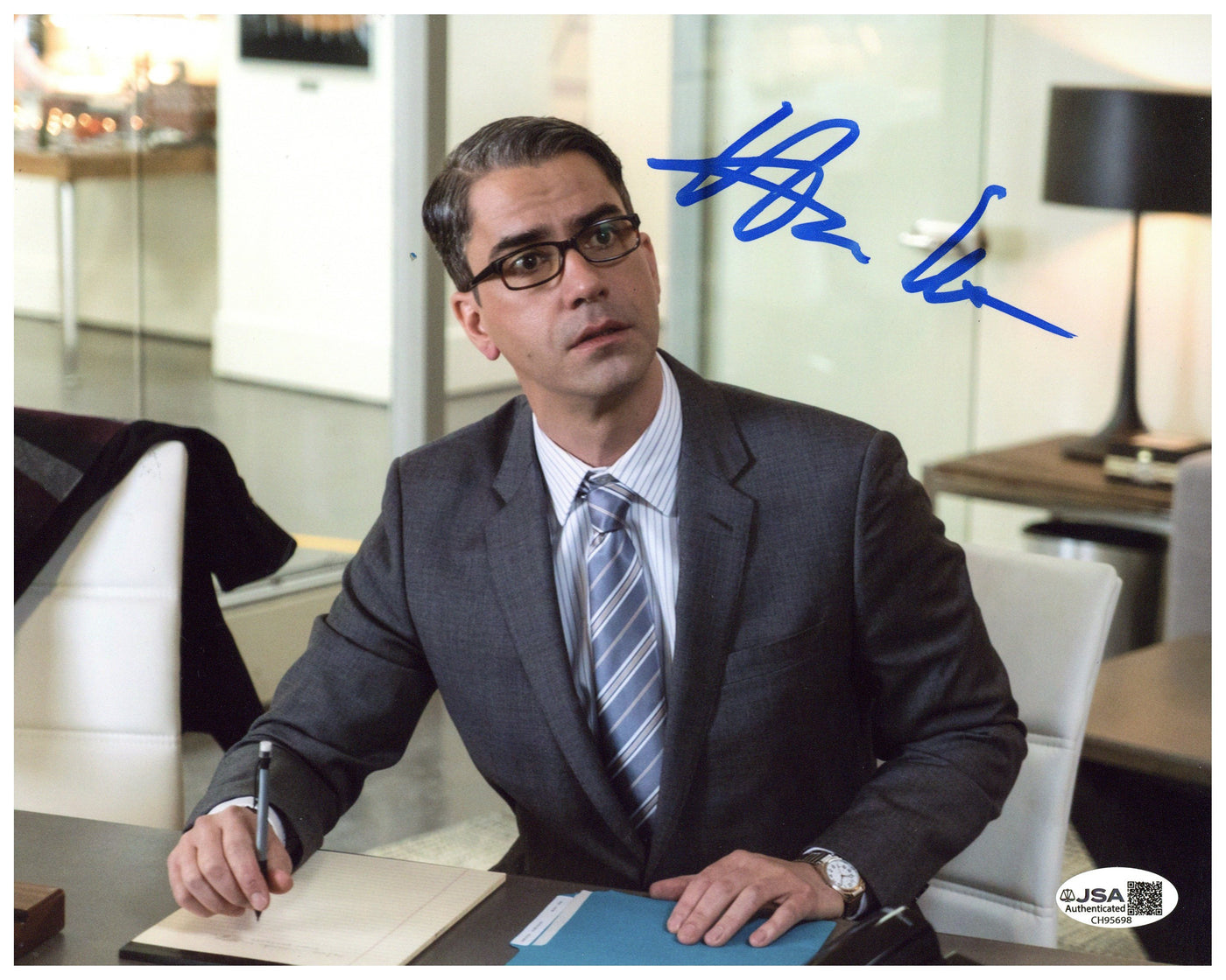 Hamish Linklater Signed 8x10 Photo Fargo Autographed JSA COA 2