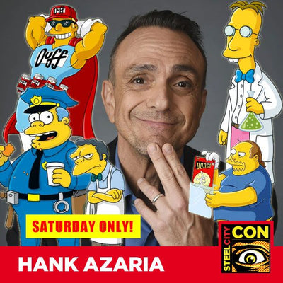 Hank Azaria Official Autograph Mail-In Service - Steel City Con Dec 2025