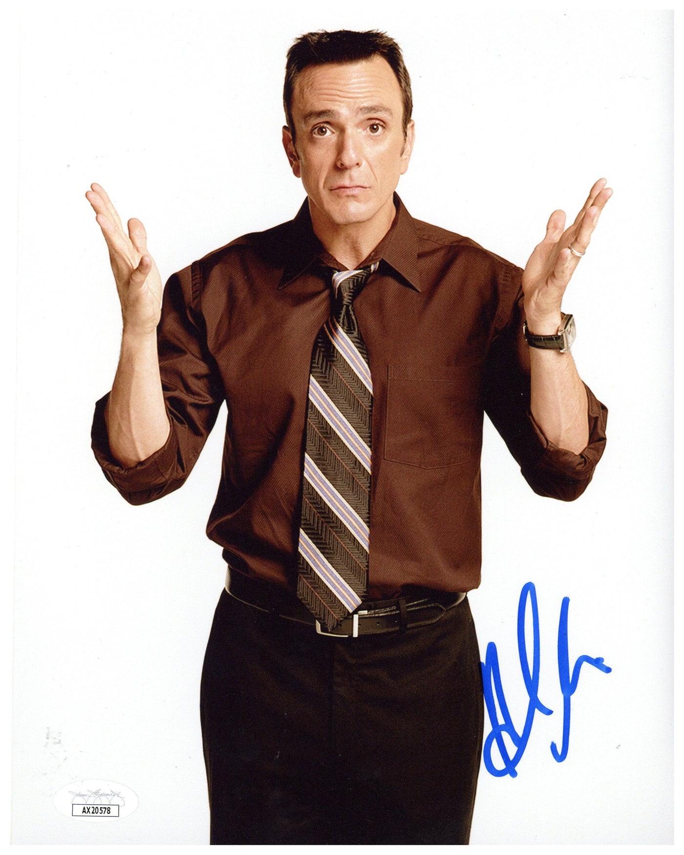 Hank Azaria Signed 8x10 Photo Free Agents Autographed JSA COA