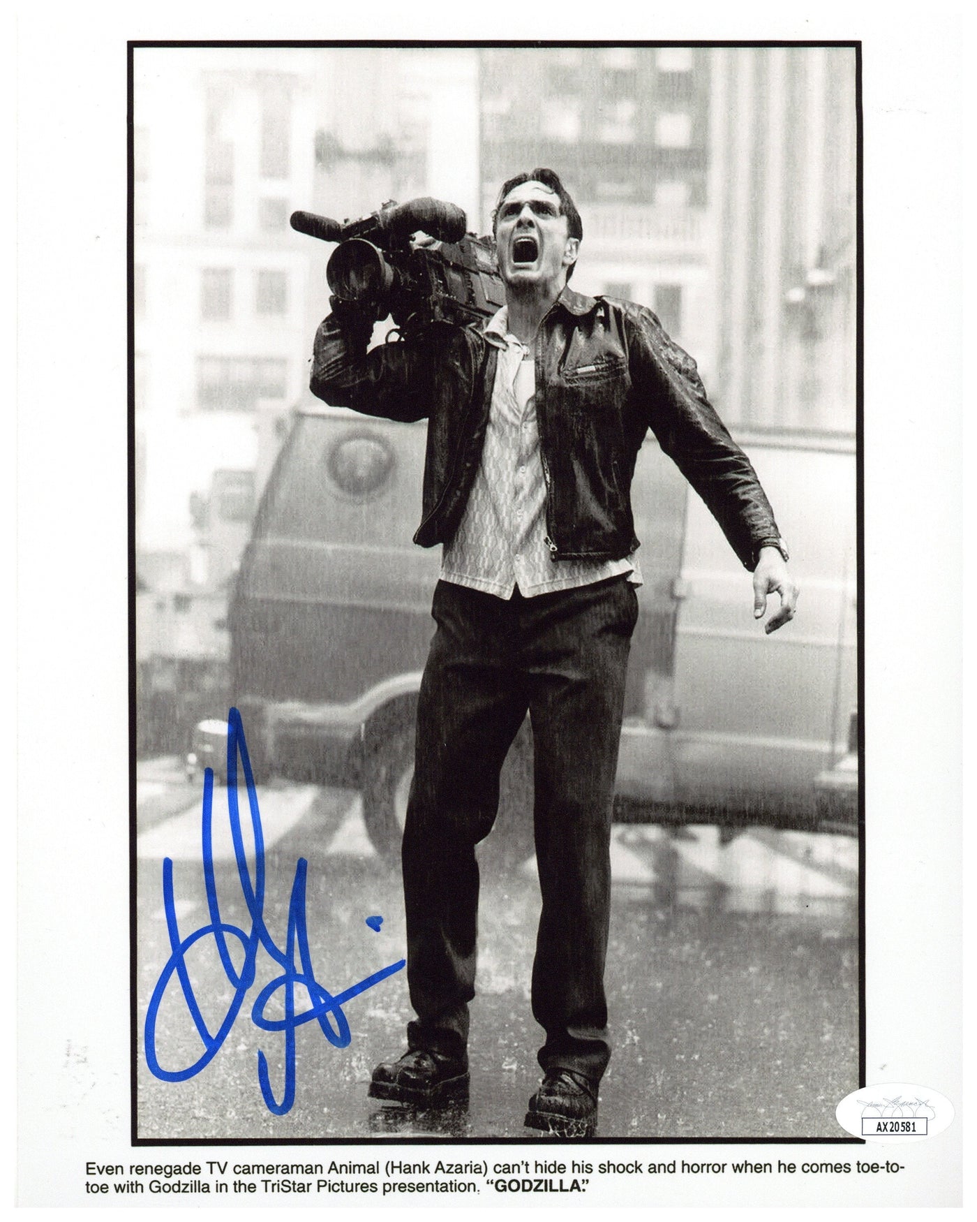 Hank Azaria Signed 8x10 Photo Godzilla Autographed JSA COA