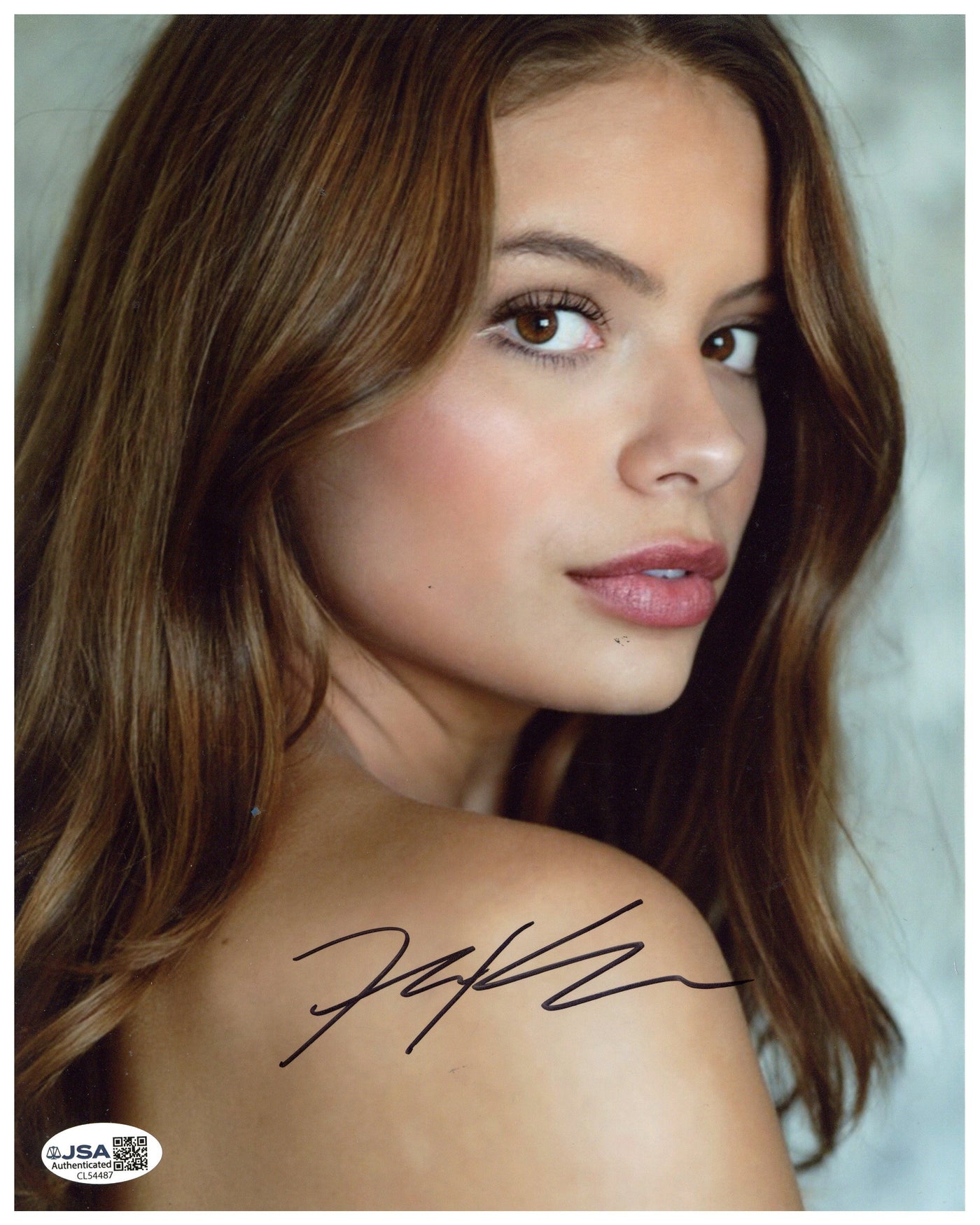 Hannah Kepple Signed 8x10 Photo Cobra Kai Moon Autographed JSA COA