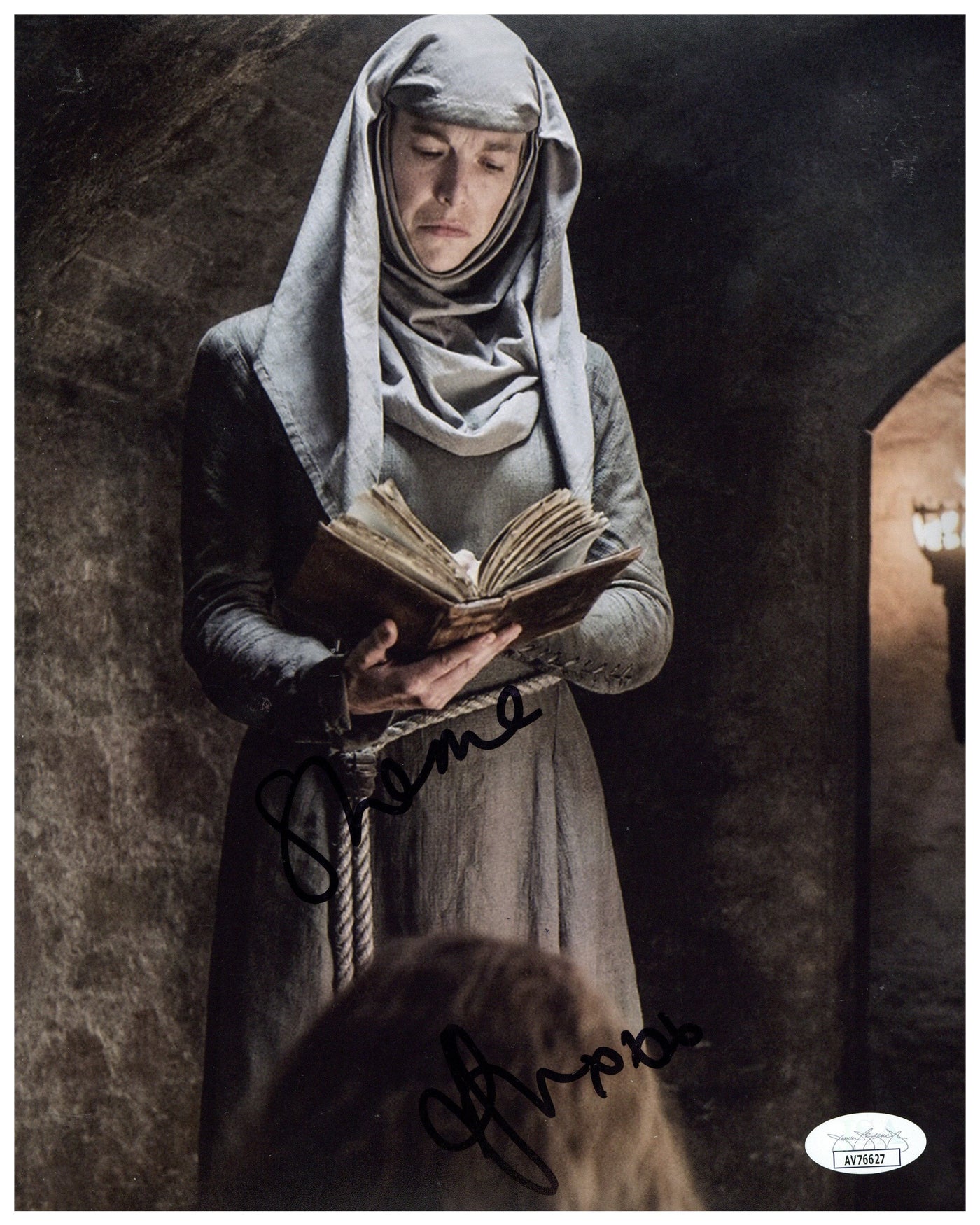 Hannah Waddingham Signed 8x10 Photo Game of Thrones Shame! Autographed JSA COA