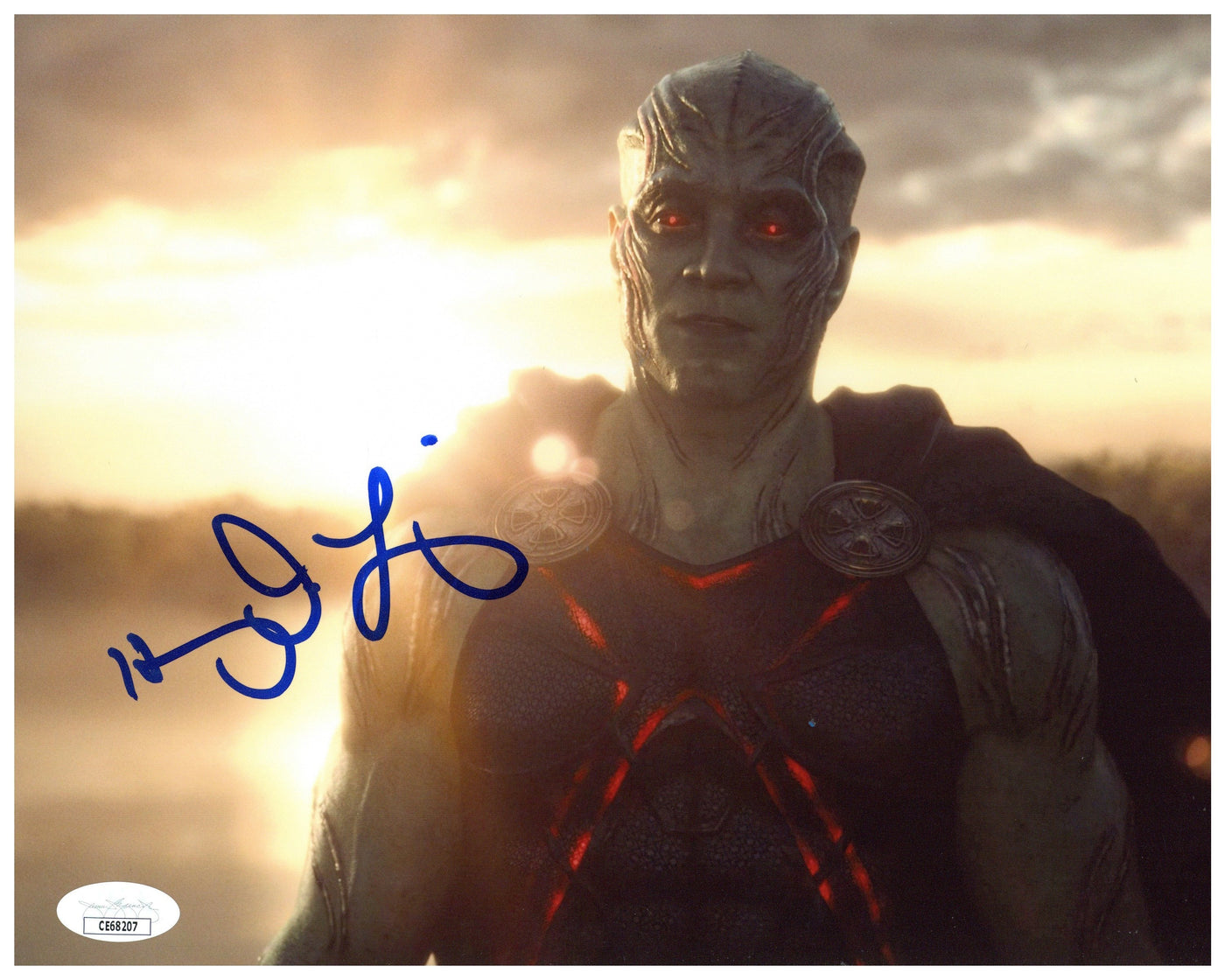 Harry Lennix Signed 8x10 Photo Justice League Autographed JSA COA 3