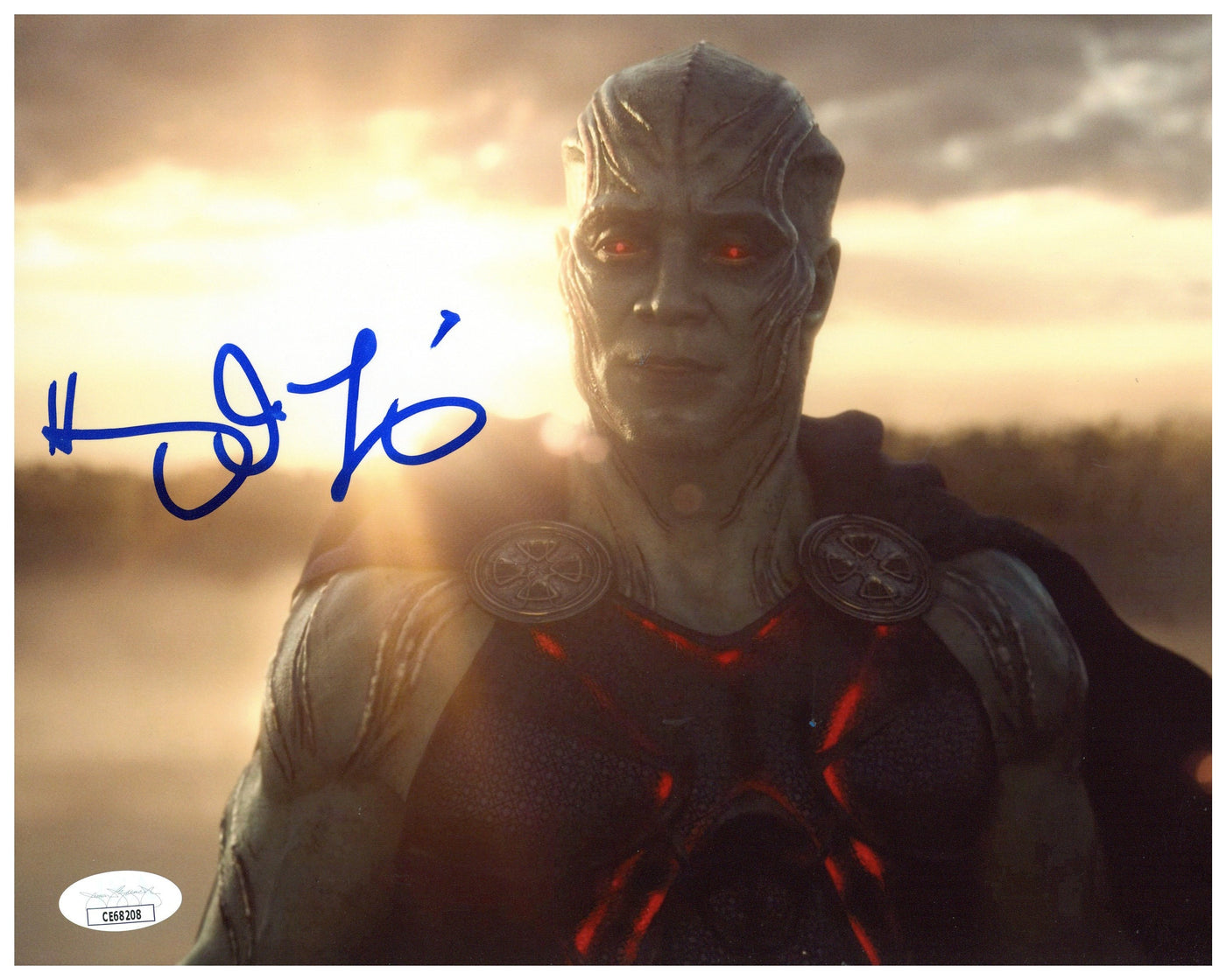 Harry Lennix Signed 8x10 Photo Justice League Autographed JSA COA
