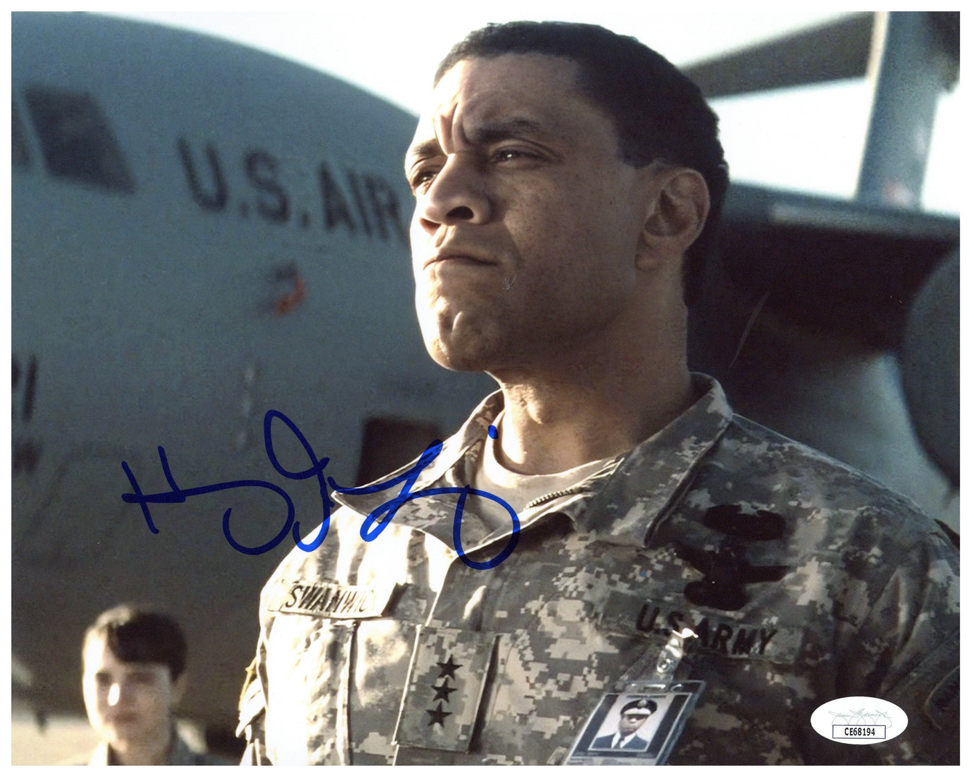 Harry Lennix Signed 8x10 Photo Man of Steel Autographed JSA COA