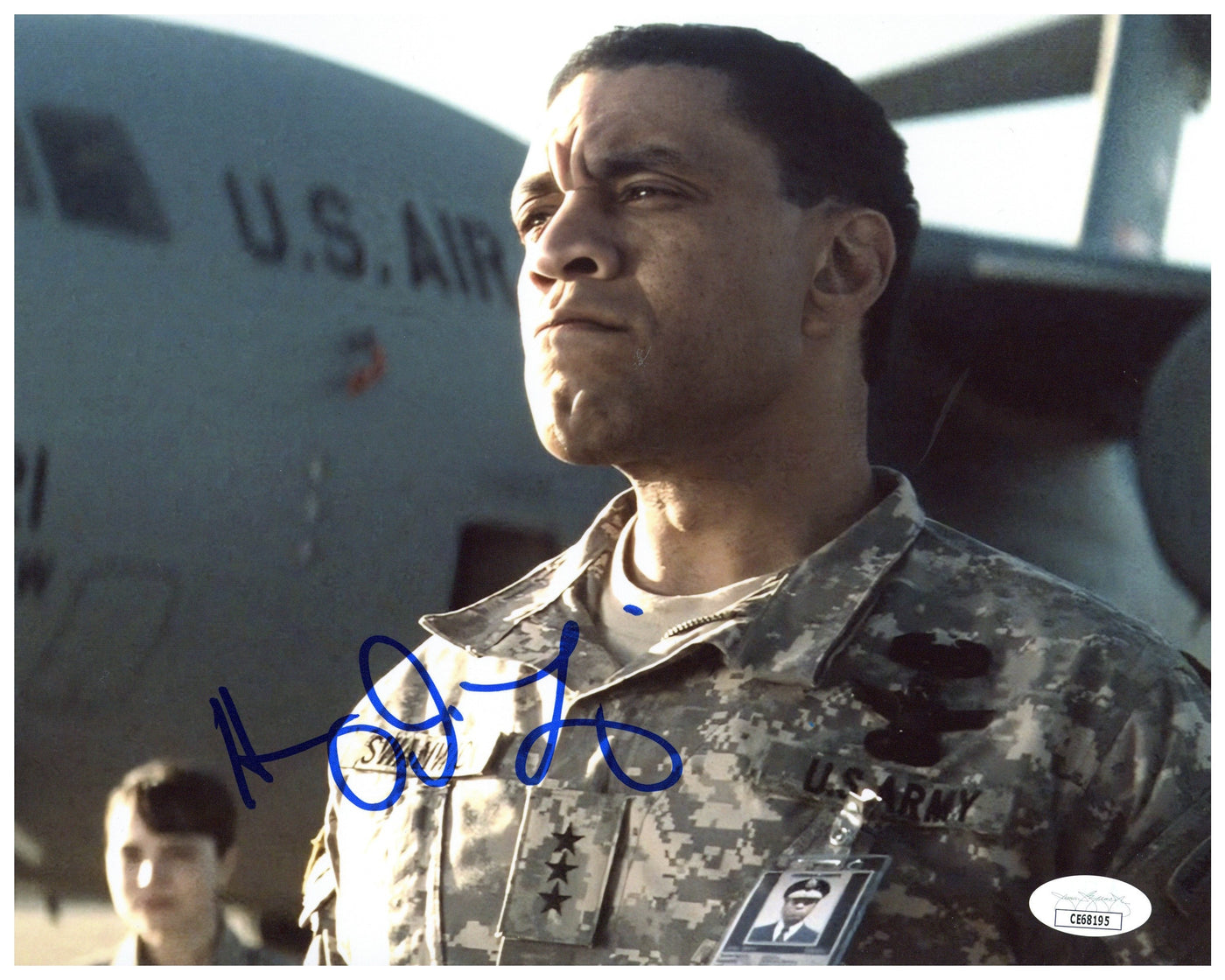Harry Lennix Signed 8x10 Photo Man of Steel Autographed JSA COA