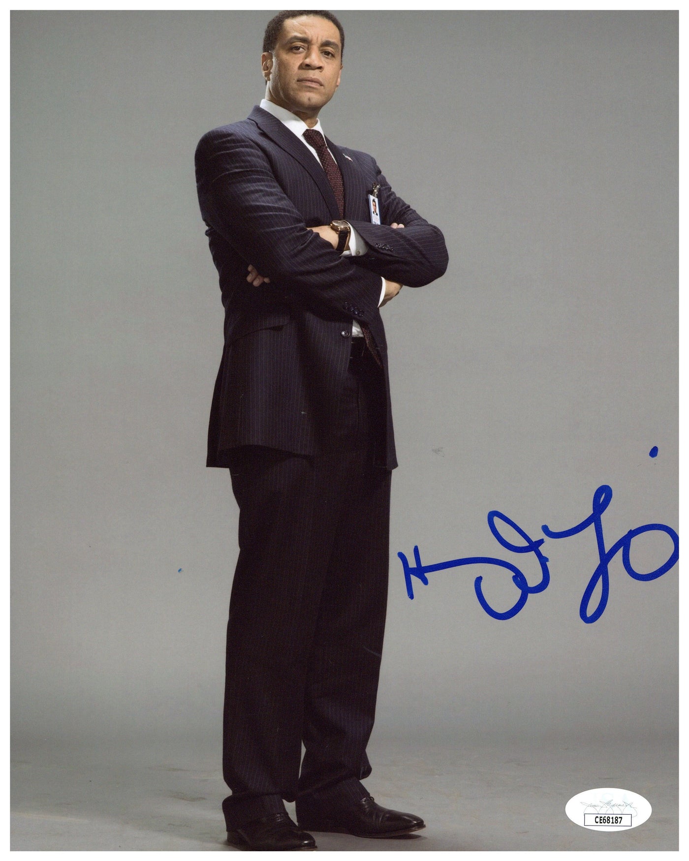 Harry Lennix Signed 8x10 Photo The Blacklist Autographed JSA COA