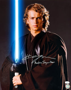 Image of Hayden Christensen Signed 16x20 Photo Star Wars Anakin Skywalker Autographed JSA