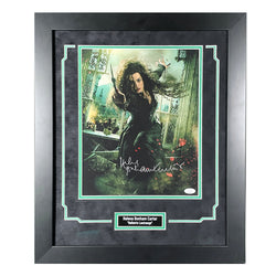 Image of Helena Bonham Carter Signed and Custom Framed Bellatrix Lestrange 11x14 Photo JSA COA