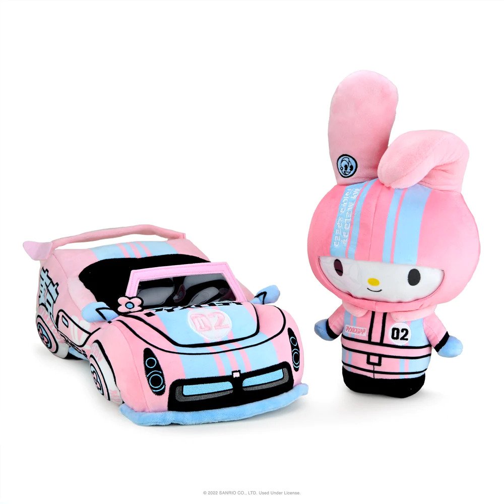 Hello Kitty Tokyo Speed Racer 13" Inch Medium Plush My Melody