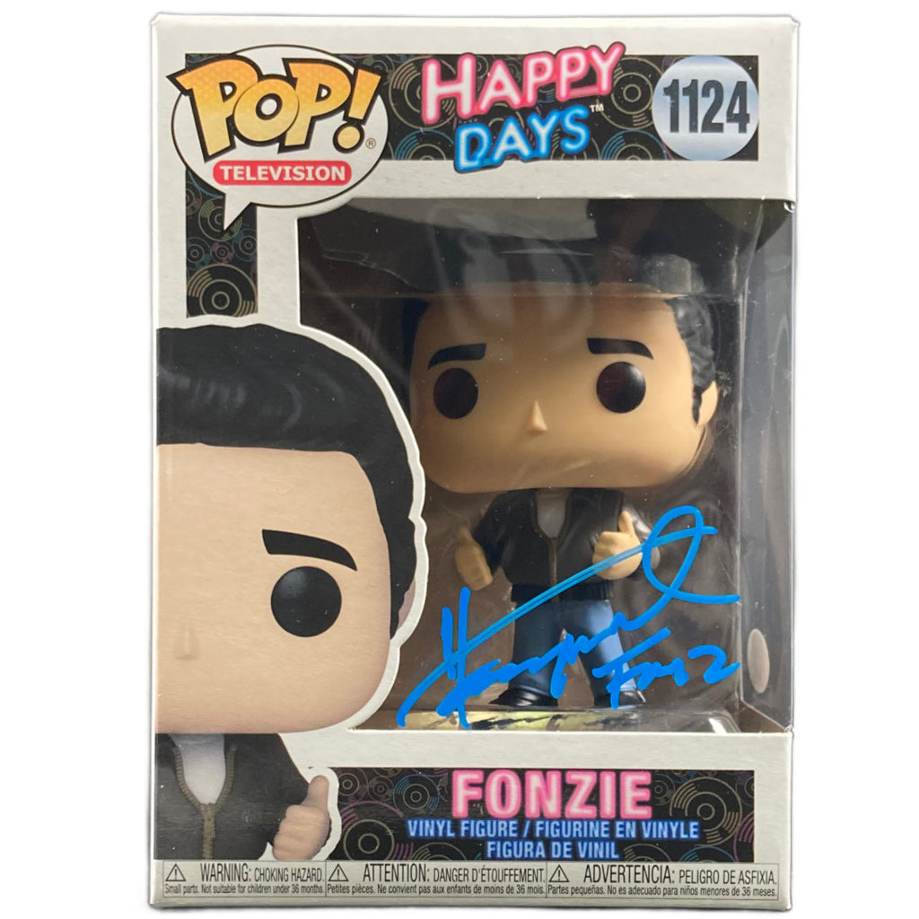 Henry Winkler Autographed Happy Days Fonzie Signed Funko Pop 1124 JSA