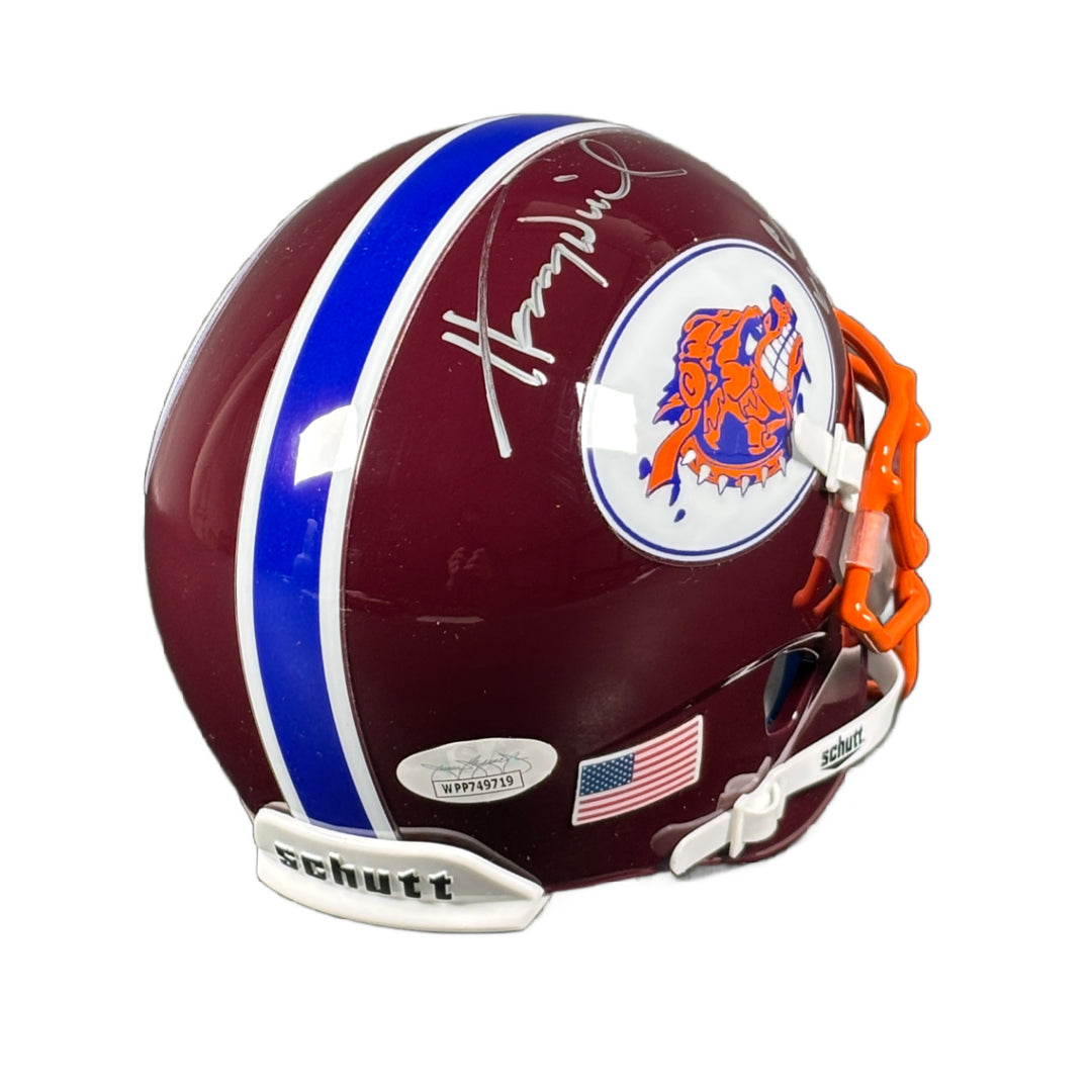 Henry Winkler Signed WaterBoy Mini Helmet Autographed JSA COA