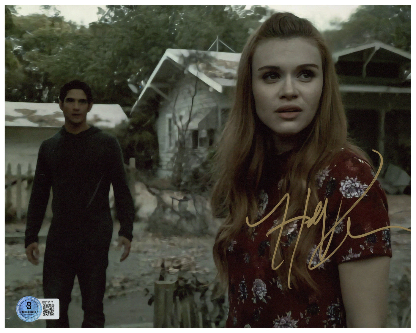 Holland Roden Signed 8x10 Photo Teen Wolf Autographed BAS COA 2