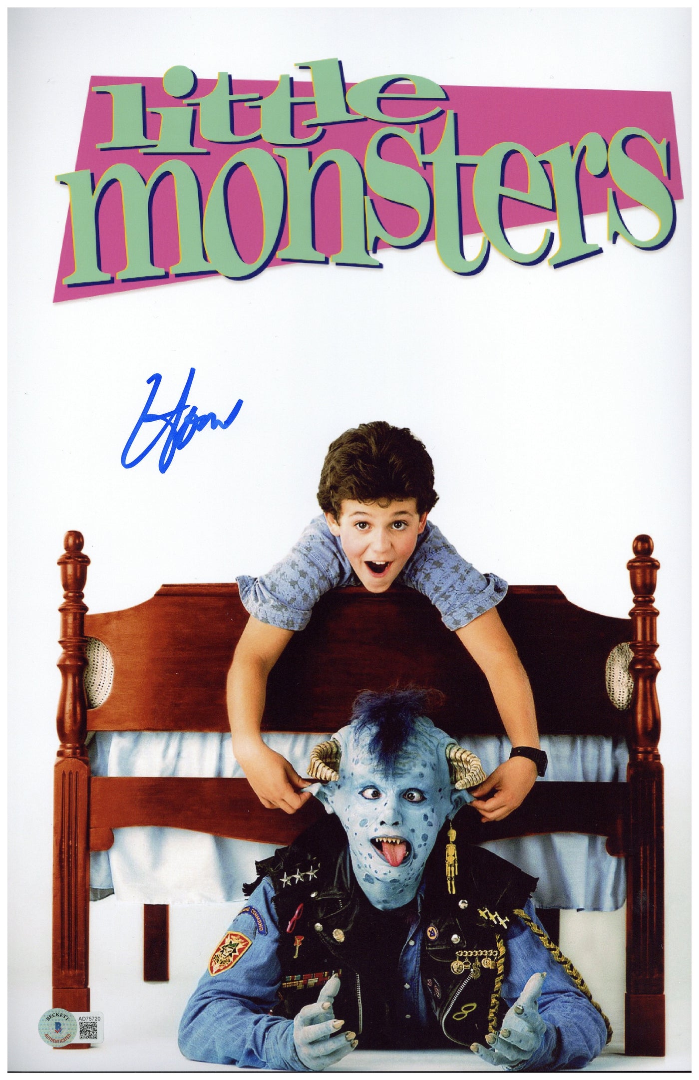 Howie Mandel Signed 11x17 Photo Little Monsters Autographed BAS COA