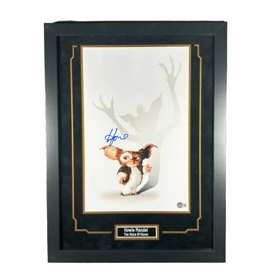 Howie Mandel Signed And Custom Framed Gremlins 11x17 Photo Autograph BAS COA