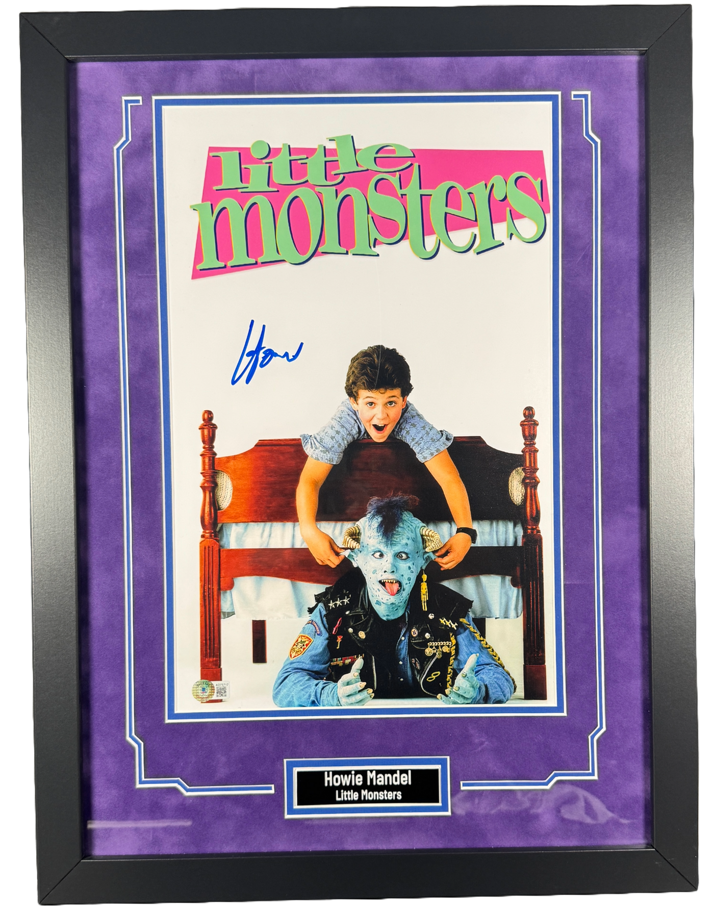 Howie Mandel Signed Custom Framed Little Monsters 11x17 Autograph BAS COA