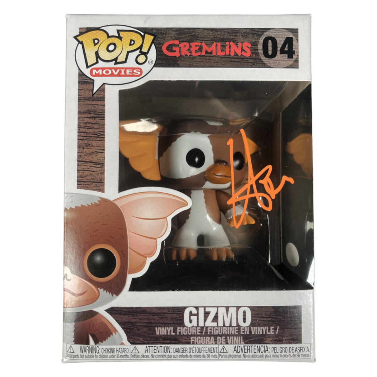 Howie Mandel Signed Funko Pop Gremlins Gizmo #04 Autographed JSA COA