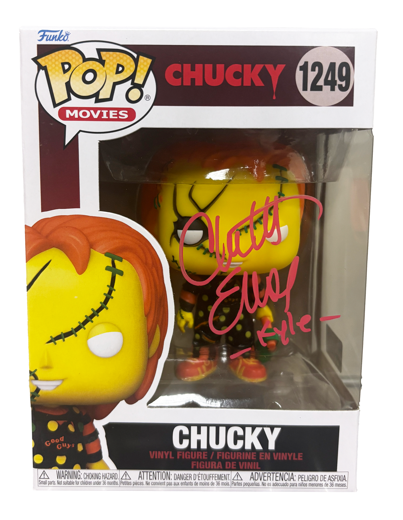 Christine Elise Signed Chucky Funko Pop Autographed Zobie COA